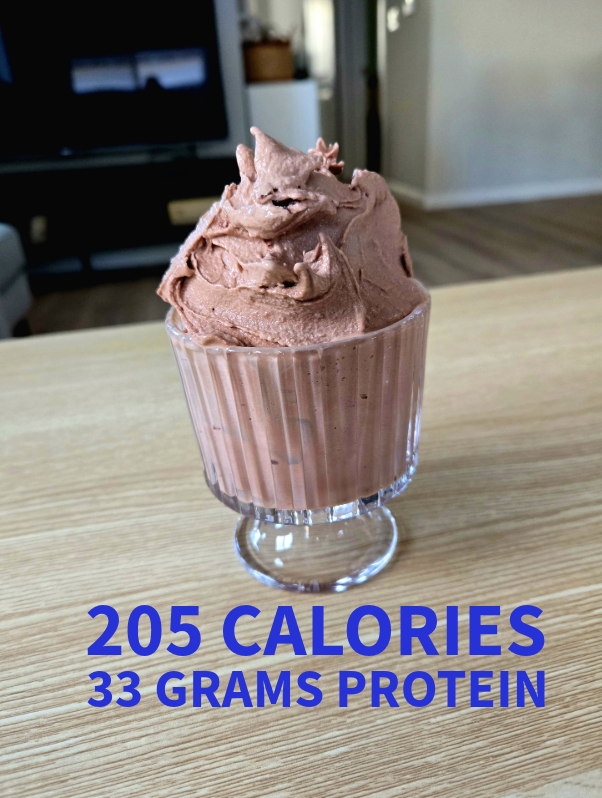 You are currently viewing Chocolate Ice Cream – With Protein Powder